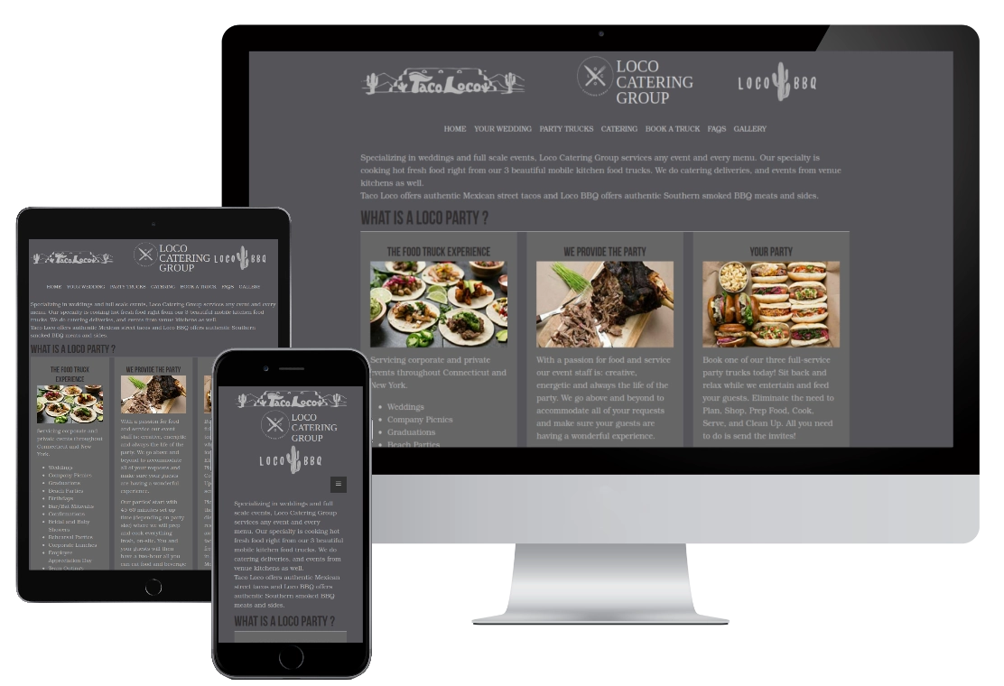 Loco Catering Group web site